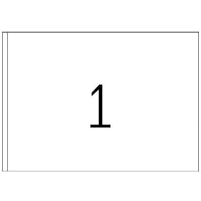 Adressetiketten HERMA Premium 8690, 148,5x205 mm, weiß, 400 St.