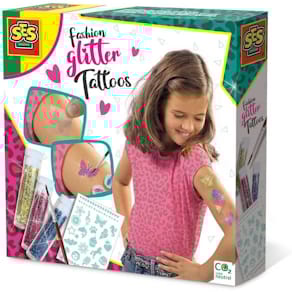 Bastelset SES Creative Glitzer-Tattoos Fashion
