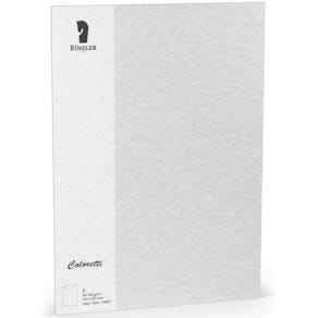 Briefbogen Coloretti, A4, 5 St., grau