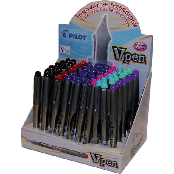 Fyllepenn PILOT V-penn blå 12st