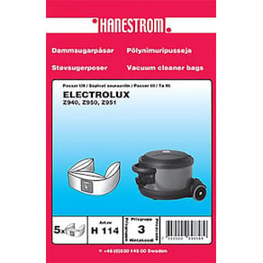Dammsugarpåse ELECTROLUX Z940/Z950 5/fp