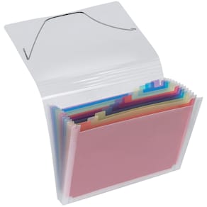 Fächermappe VELOFLEX Crystal, A4