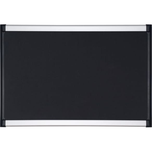 Oppslagstavle BI-OFFICE tekstil 120x90mm sort