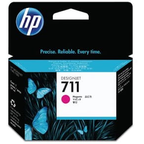 Blekk HP 711 CZ131A rød
