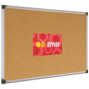 Anslagstavla BI-OFFICE kork 90x60cm