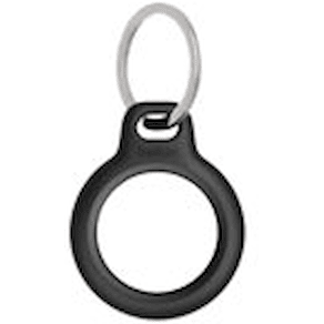 Secure Holder with Keyring - Black