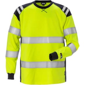 T-Shirt Flam Kl 3 Gul/Marin L