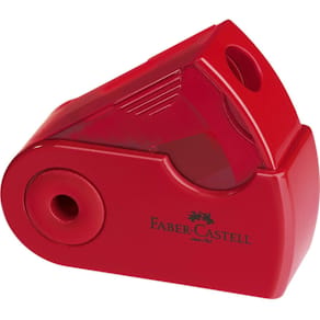 Pennvässare Faber Castell enkel röd/blå