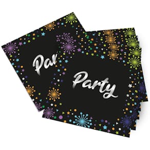 Motivserviette TIB Party, 33 x 33 cm, 3-lagig, 20er-Pack
