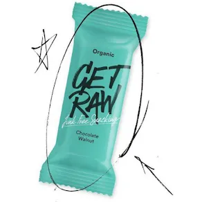 Bar GET RAW Chocolate och Walnut 42g