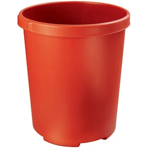 Papierkorb HAN Klassik XXL, 50 l, rund, rot