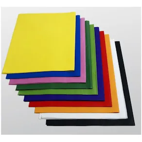 Silkespapper, sorterade färger, 50x70cm, 250 ark/fp