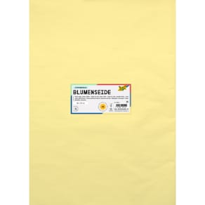 Blumenseide Folia, 50 x 70 cm, zitronengelb