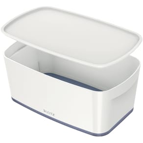 Ablagebox Leitz MyBox, klein, A5, weiß/grau