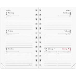 Burde Kalender Mini 2027 refill