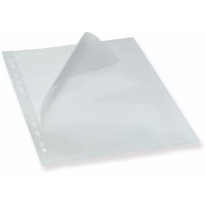Plastlomme Bantex transparent 120µm, A4, 100 stk