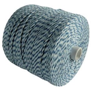 Notariatsgarn WIHEDÜ, 100 g, blau/weiß