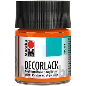 Acrylfarbe Marabu Decorlack Acryl, orange, 50 ml