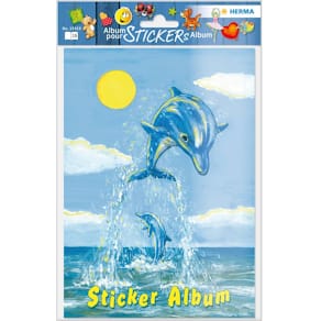 Stickeralbum HERMA Der Kleine Delfin, A5