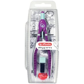 Schnellverstellzirkel Herlitz my.pen, lila/minze