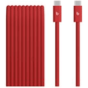 Beats 240W USB-C to USB-C Braided Cable (3 m / 10 ft) - Rapid Red