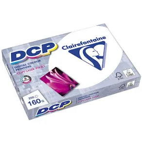 Obestruket papper DCP Satinfinish A4 160g 250/FP