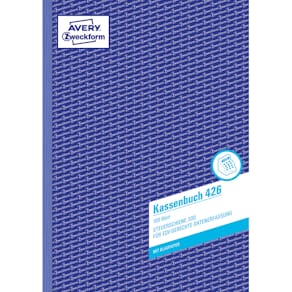 Kassenbuch Avery Zweckform 426, A4, 100BL