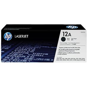 Toner HP Q2612A 12A Svart