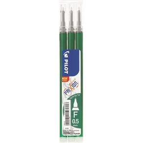 Pennpatron Gelbläck PILOT Grön 3-pack Frixion Point