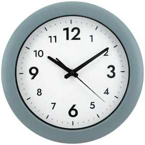 Väggur Easytime Ø30cm grå