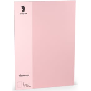 Briefbogen Coloretti, A4, 5 Stück, rosa