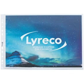 Plastficka LYRECO A3L 0,08 klar 10/fp