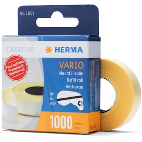 Nachfüllrolle HERMA Vario, fest haftend