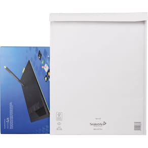 Luchtkussenenveloppen Mail Lite, wit, K/7, 350 x 470 mm, doos