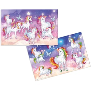 Schreibunterlage HERMA Einhorn, 550 x 350 mm, bunt