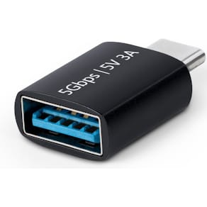 StarTech USB-C to USB-A Adapter, USB 5Gbps, Compact USB-C Male