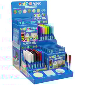 Acrylmarker Carioca, mit Pinselspitze