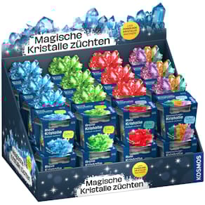 Experimentier-Set KOSMOS Kristalle züchten, sortiert
