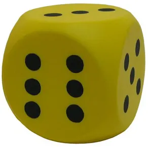Tärning, 14cm, +3 år