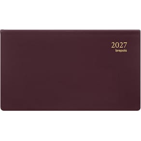 Agenda Brepols Omniplan Seta, bordeaux, 2026