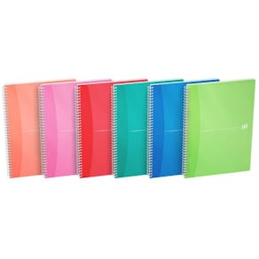 Anteckningsblock Oxford My Colours A4, linjerat, 90g
