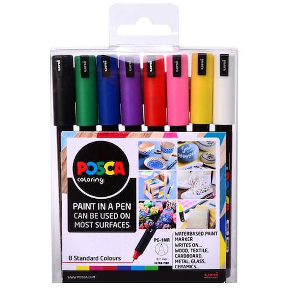 Paintmarker UNI Posca PC-1MR ass std (8)