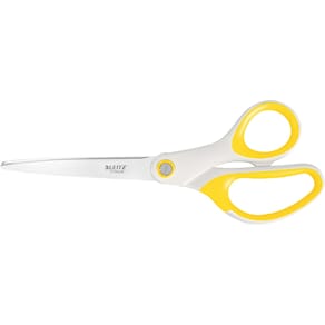 Schaar Leitz WOW, 20,5 cm, op blister, geel