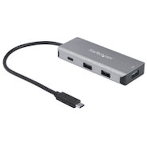 StarTech.com USB C-hubb med 4 portar och 3x USB A och 1x USB C