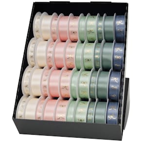 Zierbandpräsenter GOLDINA, 40-tlg., Schleifen, sortiert