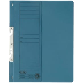 Einhakhefter Elba, A4, 250 g/m², blau