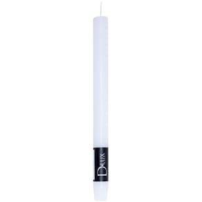 Stabkerze D-LUX MARBLE, weiß