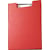 Klembordmap MAUL, insteek binnenzijde, A4 staand, rood