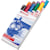 Glanslakmarker Edding 750, set van 10 stuks, assorti
