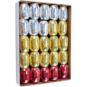 Kräuselband GOLDINA Holographic, 5 mm x 20 m, sortiert